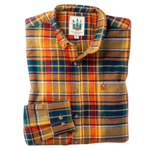 NWT Kiel James Patrick Woodstock Country Store Flannel Shirt - Men’s L 🍁